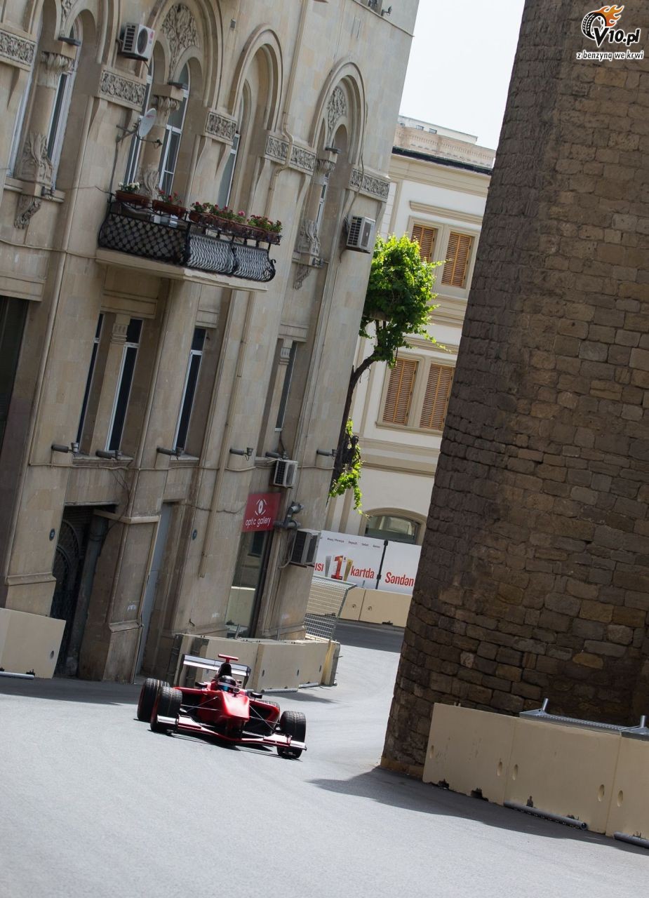Tor F1 w Baku - pierwsza jazda