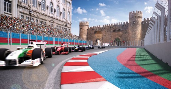 Tor F1 w Baku