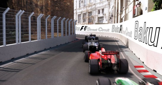 Tor F1 w Baku