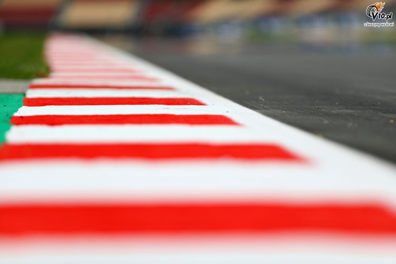 GP Hiszpanii 2018 - ustawienie na starcie wycigu