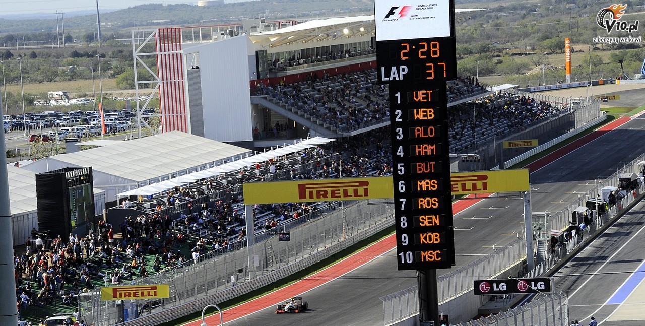 F1 ma przetestowa ograniczanie prdkoci bolidw przy tych flagach podczas GP USA