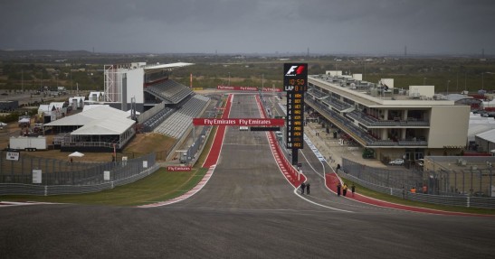 GP USA 2017 - ustawienie na starcie wyścigu