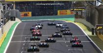 GP Brazylii 2018 - ustawienie na starcie wycigu
