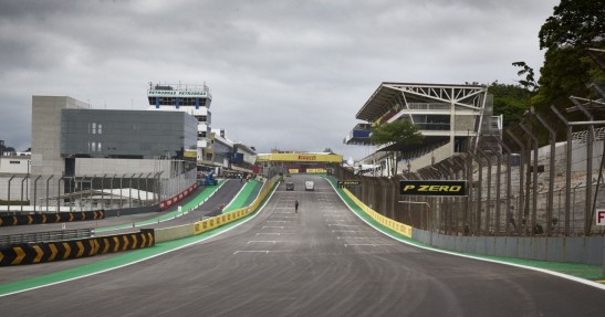 GP Brazylii 2016 - ustawienie na starcie wyścigu