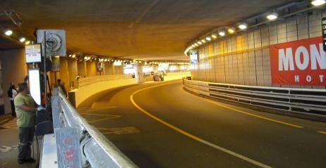 Tunel w Monako znw bez DRS