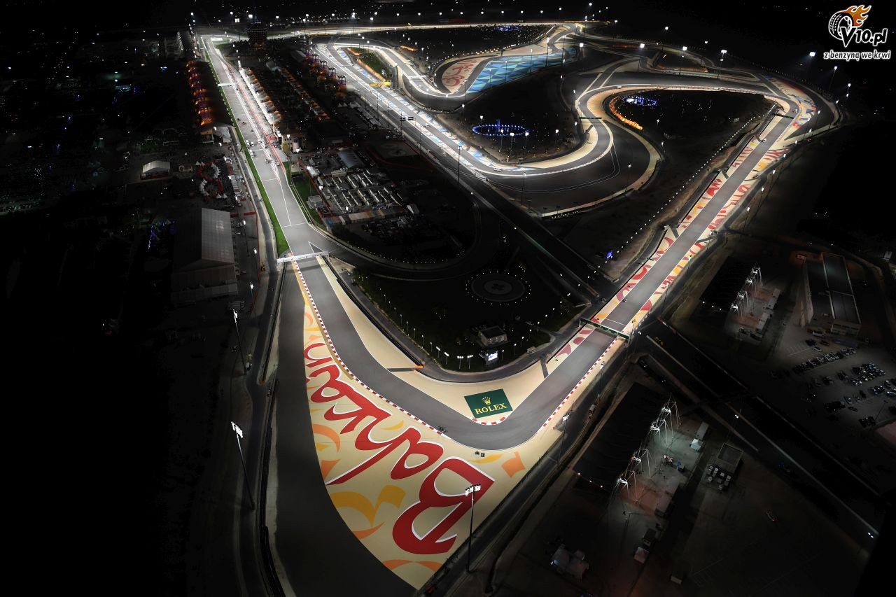 GP Bahrajnu - trzy strefy DRS na torze Sakhir