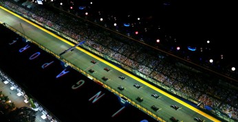 GP Singapuru 2016 - ustawienie na starcie wyścigu