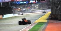 Wycig historycznych bolidw F1 w trakcie GP Singapuru