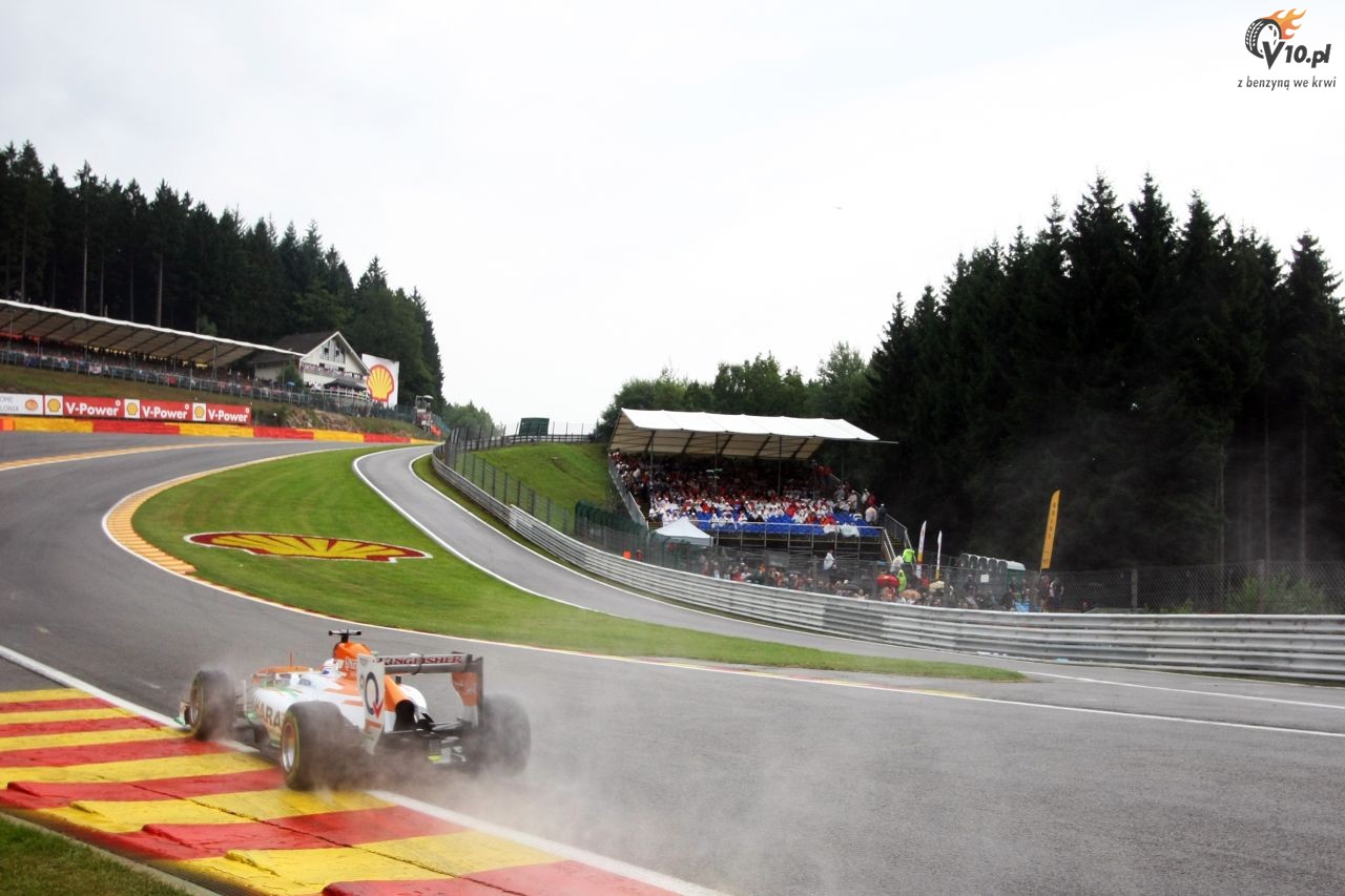 Eau Rouge z powrotem najtrudniejszym zakrtem na Spa wg Kwiata
