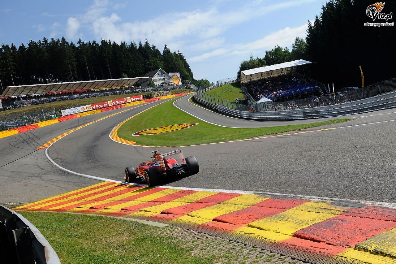 Eau Rouge z powrotem najtrudniejszym zakrtem na Spa wg Kwiata