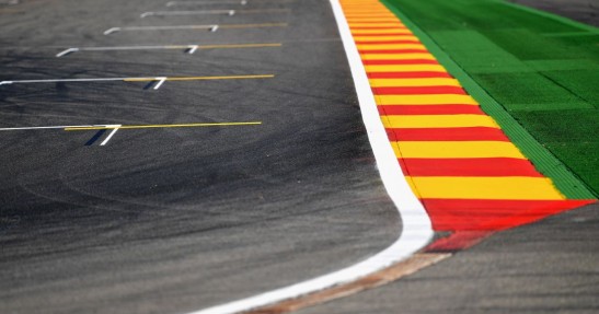 GP Belgii 2018 - ustawienie na starcie wyścigu