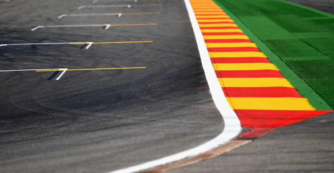 GP Belgii 2018 - ustawienie na starcie wyścigu