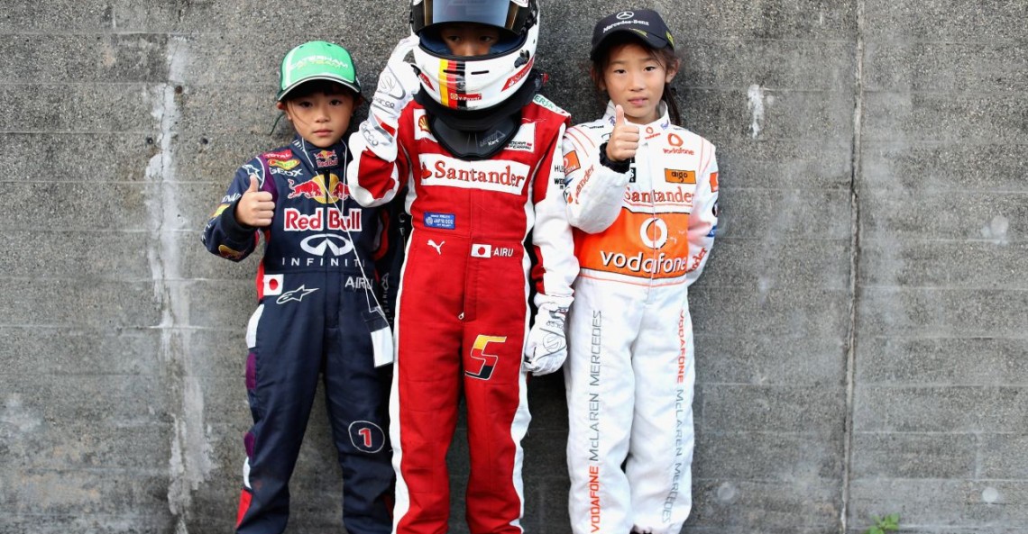 Formuła 1 zastępuje grid girls dziećmi