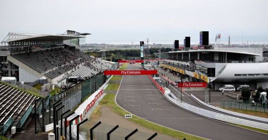 GP Japonii 2017 - ustawienie na starcie wyścigu