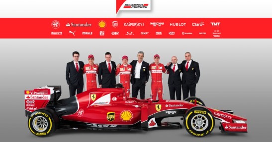 Bolidy F1 na sezon 2015