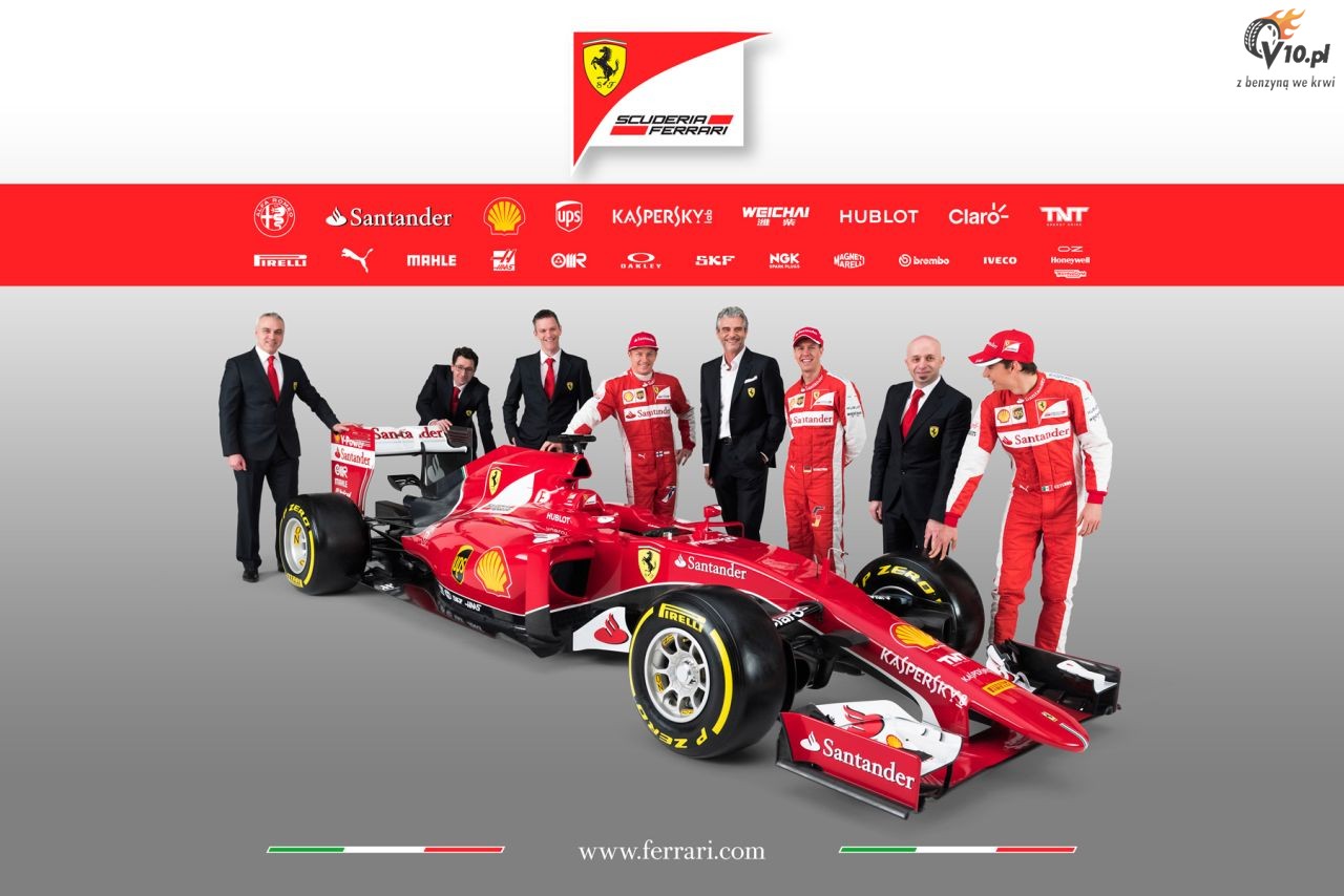 Bolid Ferrari na sezon 2015 ujawniony