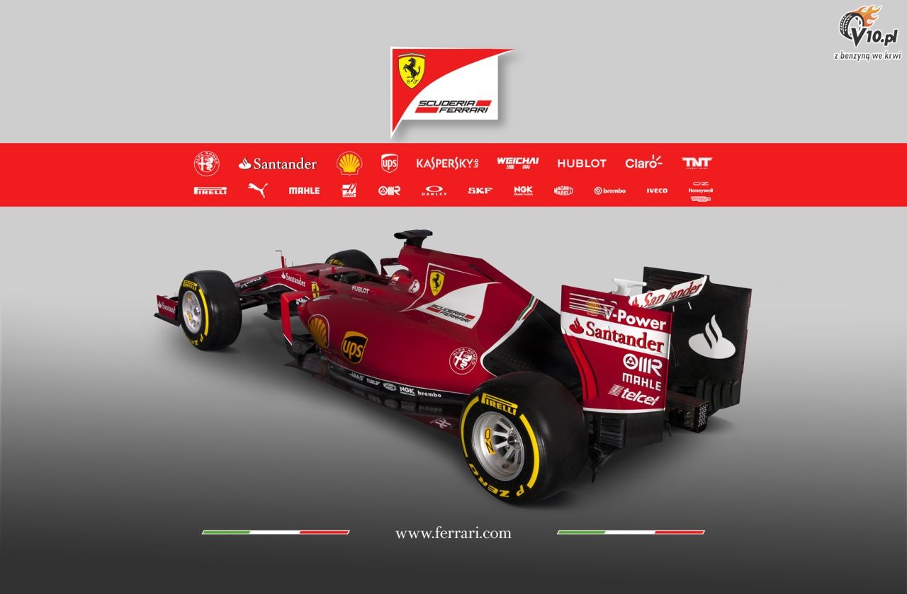 Bolid Ferrari na sezon 2015 ujawniony