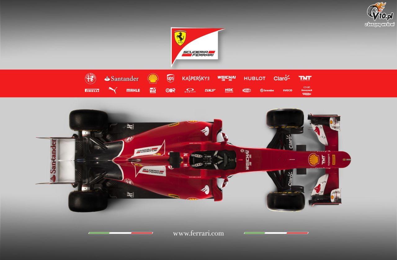 Bolid Ferrari na sezon 2015 ujawniony