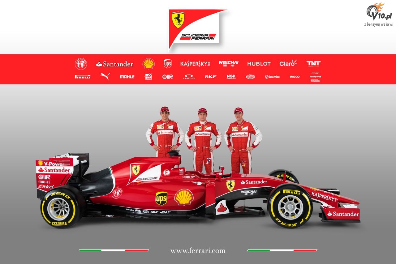 Bolid Ferrari na sezon 2015 ujawniony