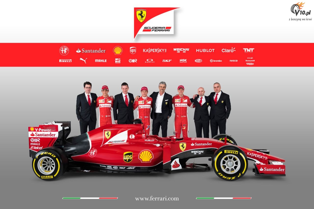 Bolid Ferrari na sezon 2015 ujawniony