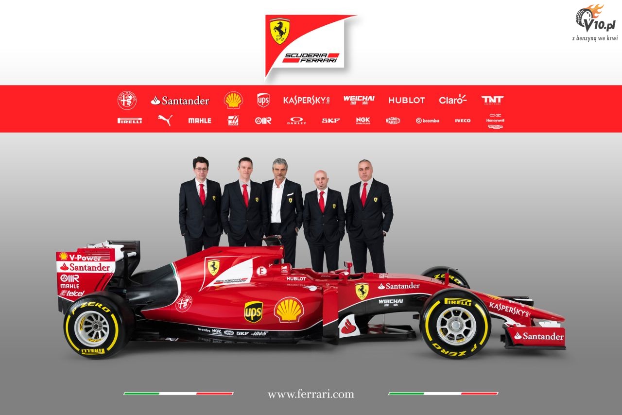 Bolid Ferrari na sezon 2015 ujawniony