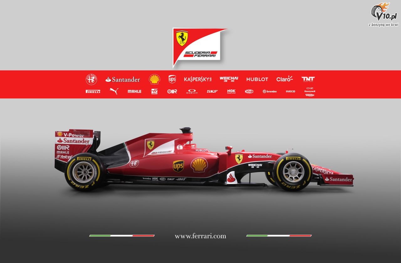 Bolid Ferrari na sezon 2015 ujawniony