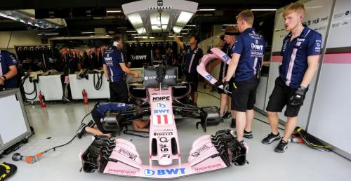 Force India szykuje kolejne poprawki do bolidu na GP Malezji