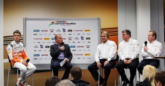 Force India VJM06 - prezentacja i pierwsza jazda