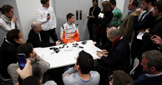 Force India VJM06 - prezentacja i pierwsza jazda