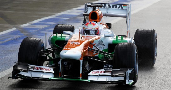 Force India VJM06 - prezentacja i pierwsza jazda