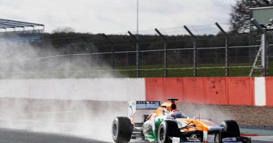 Force India VJM06 - prezentacja i pierwsza jazda