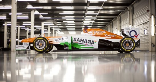 Force India VJM06 - prezentacja i pierwsza jazda