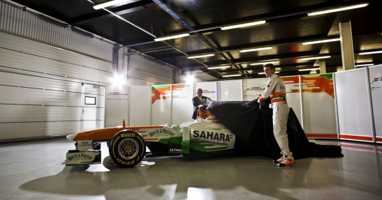 Force India VJM06 - prezentacja i pierwsza jazda