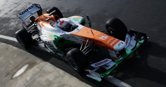 Force India VJM06 - prezentacja i pierwsza jazda