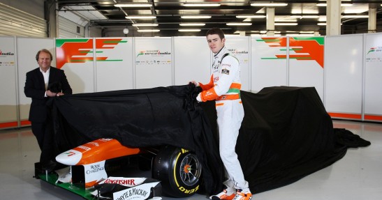 Force India VJM06 - prezentacja i pierwsza jazda