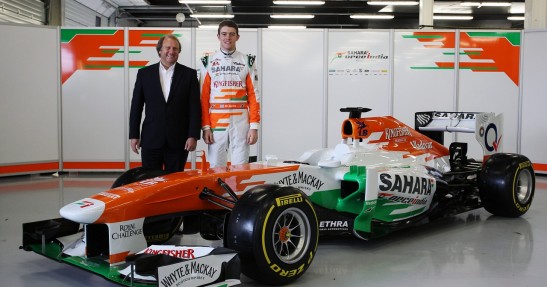 Force India VJM06 - prezentacja i pierwsza jazda