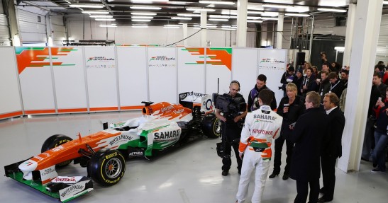 Force India VJM06 - prezentacja i pierwsza jazda