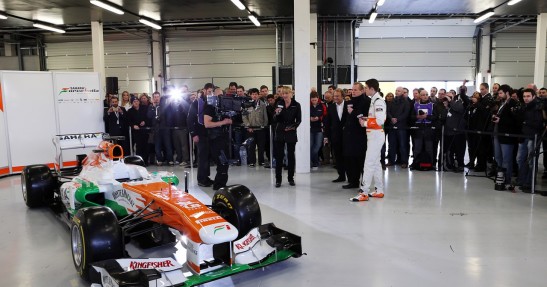 Force India VJM06 - prezentacja i pierwsza jazda