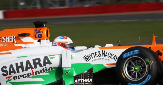 Force India VJM06 - prezentacja i pierwsza jazda