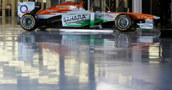 Force India VJM06 - prezentacja i pierwsza jazda