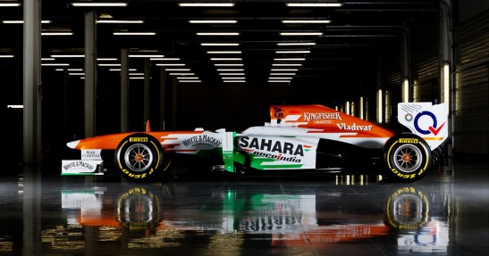 Force India VJM06 - prezentacja i pierwsza jazda