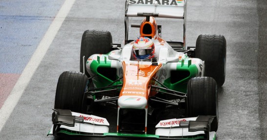 Force India VJM06 - prezentacja i pierwsza jazda