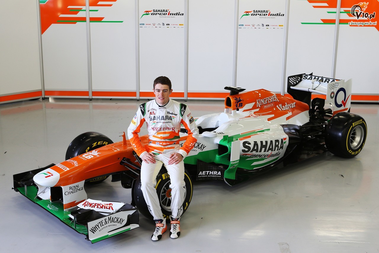 Force India VJM06 - prezentacja i pierwsza jazda