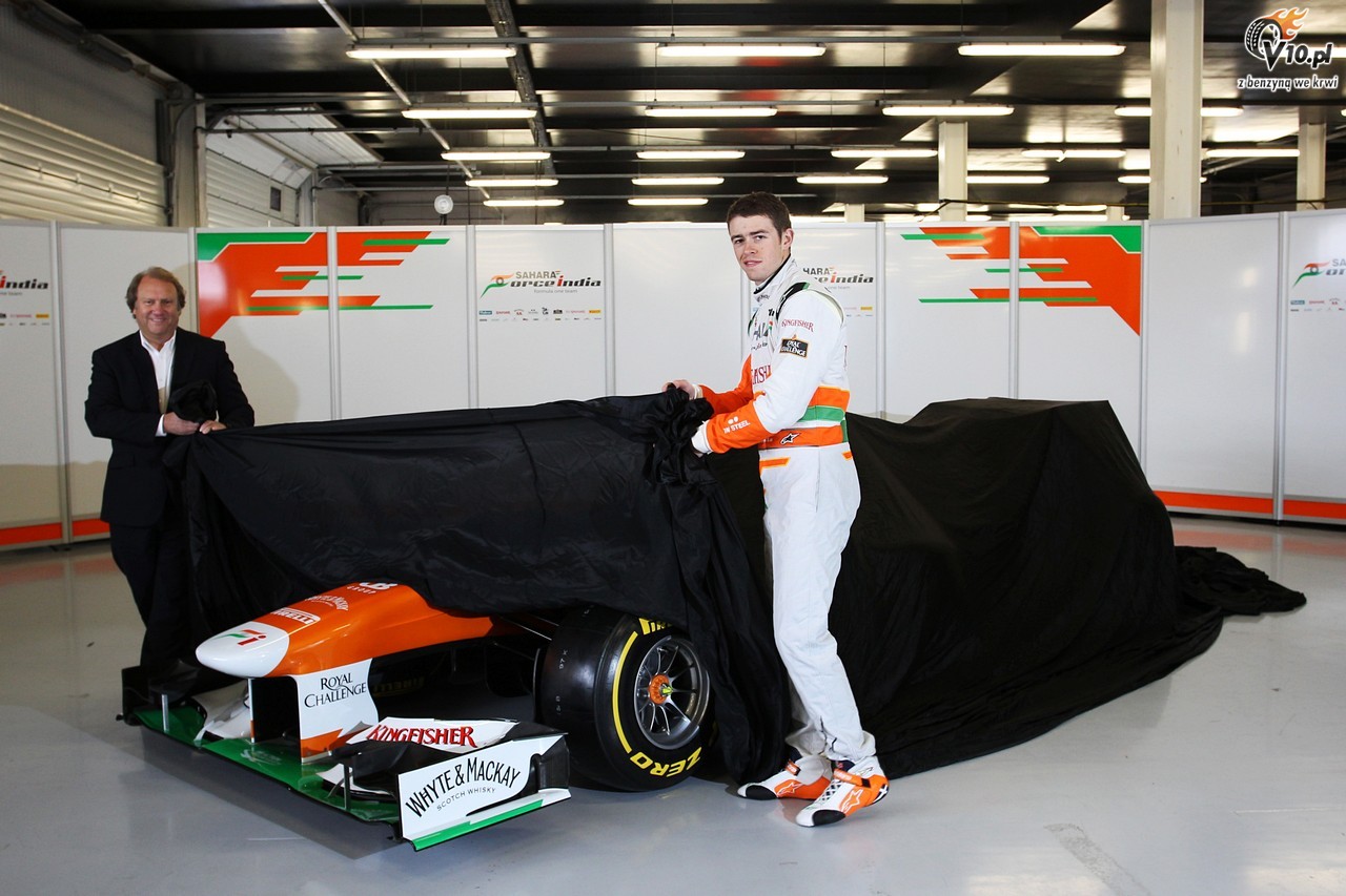 Force India VJM06 - prezentacja i pierwsza jazda