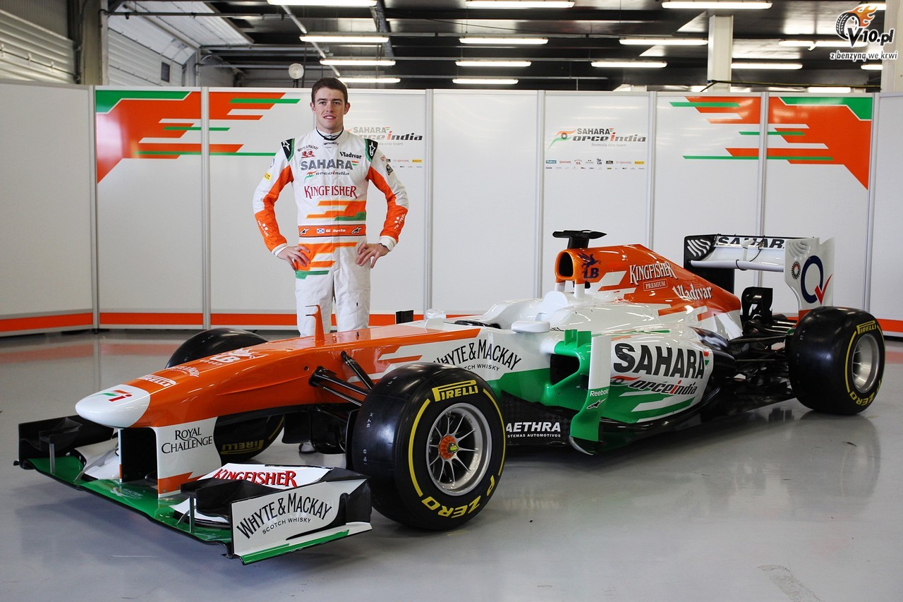 Force India VJM06 - prezentacja i pierwsza jazda
