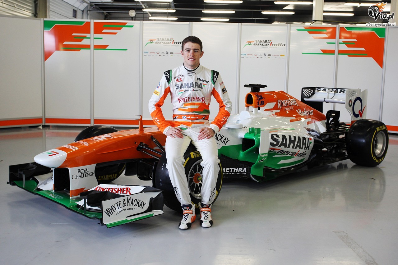 Force India VJM06 - prezentacja i pierwsza jazda