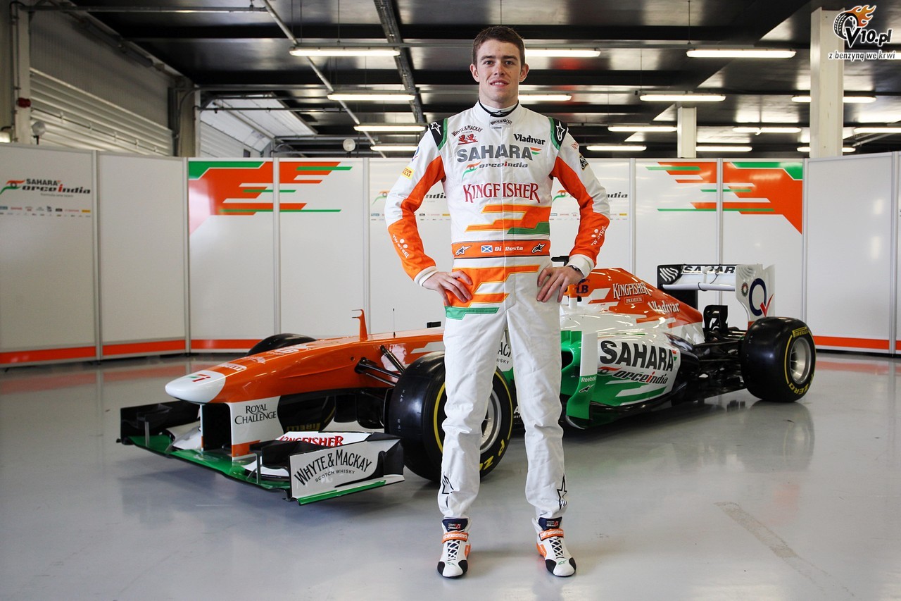 Force India VJM06 - prezentacja i pierwsza jazda