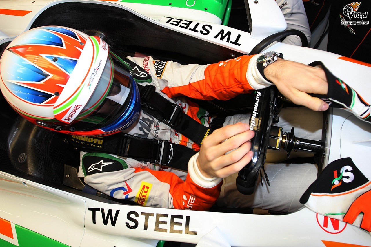 Force India VJM06 - prezentacja i pierwsza jazda