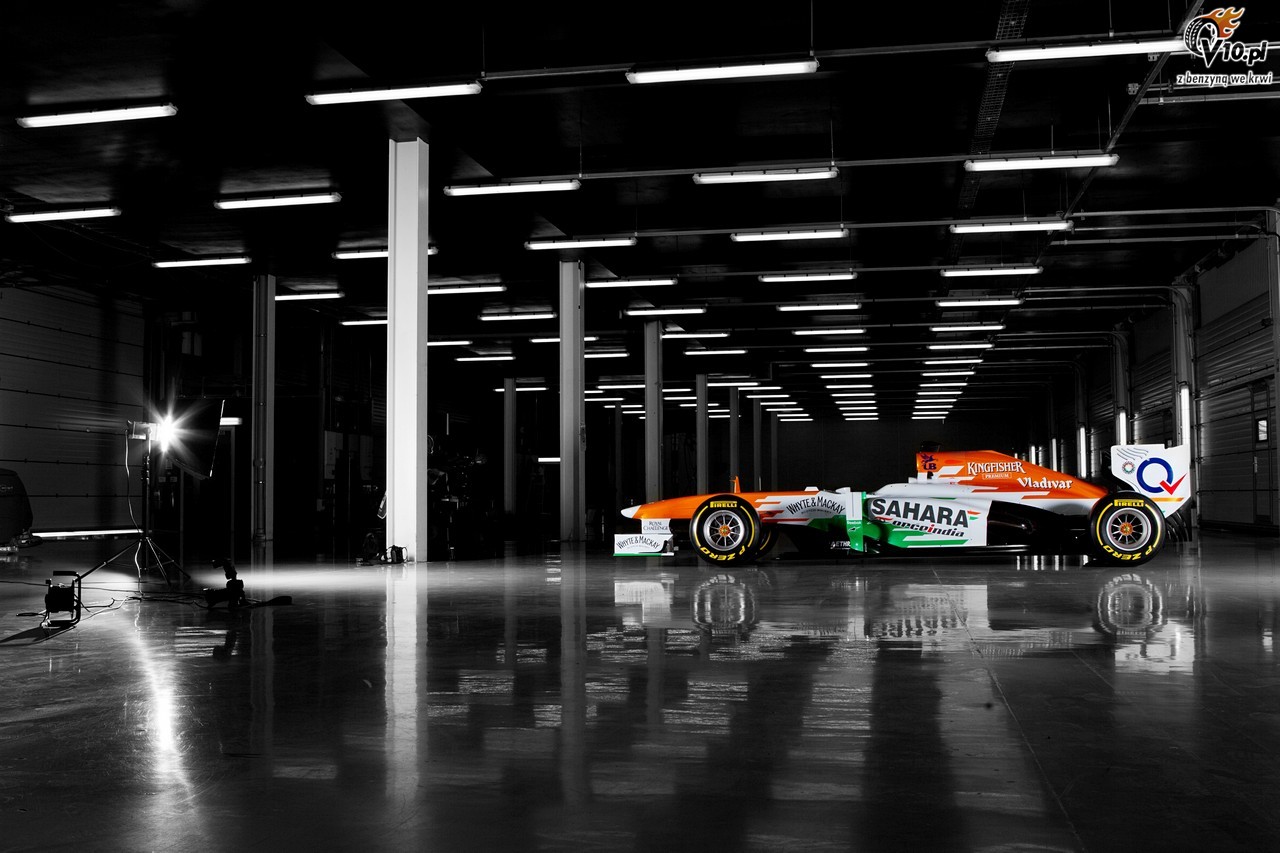 Force India VJM06 - prezentacja i pierwsza jazda