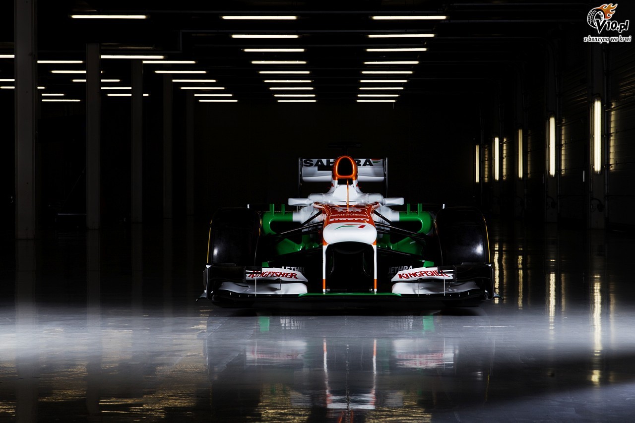 Force India VJM06 - prezentacja i pierwsza jazda